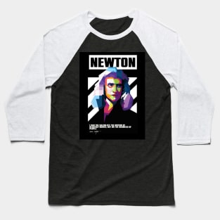 Isaac Newton Baseball T-Shirt